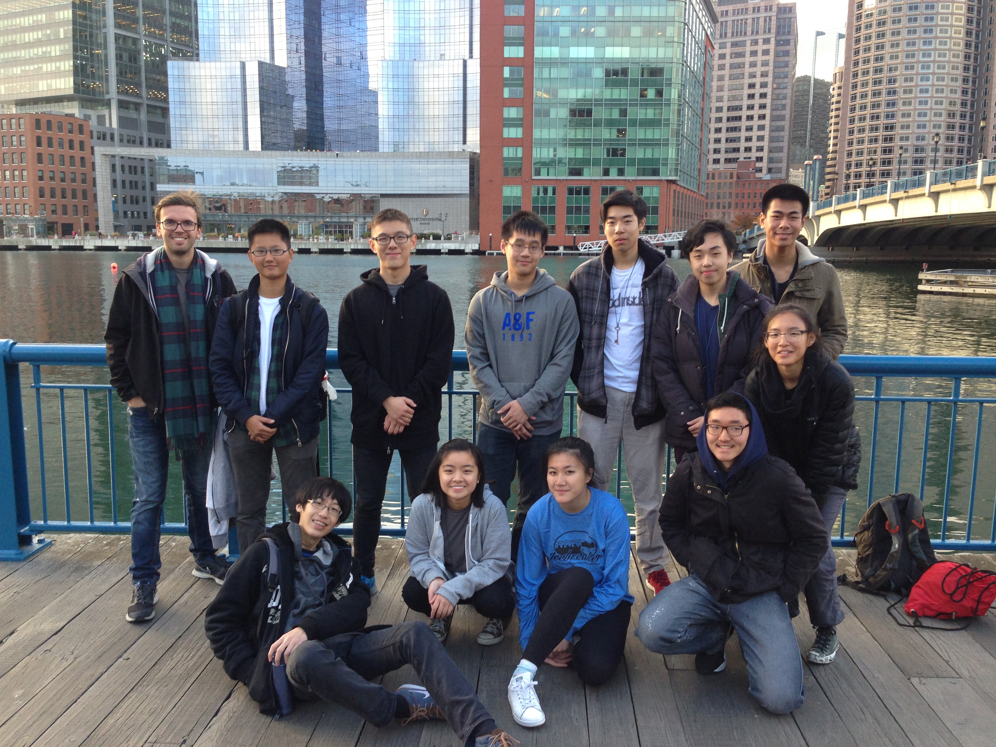 The two VCB crews and chaperones Eric Cerny and Tony Fung 8